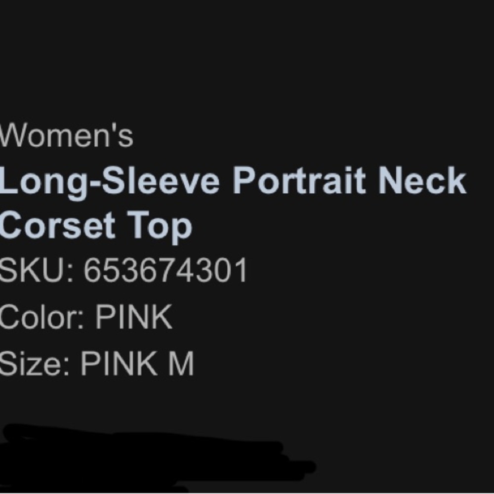 AF corset top - Picture 2 of 2